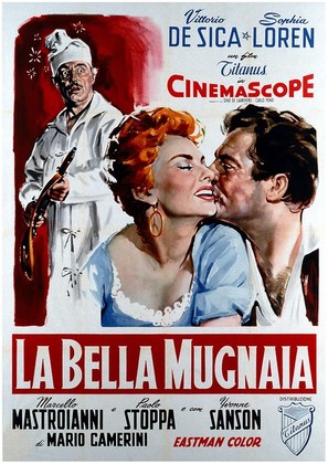 La bella mugnaia - Italian Movie Poster (thumbnail)