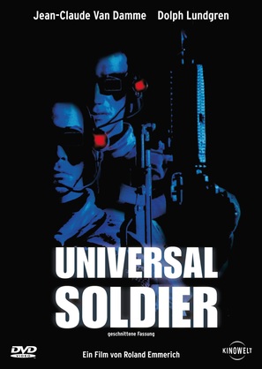 Universal Soldier - German DVD movie cover (thumbnail)