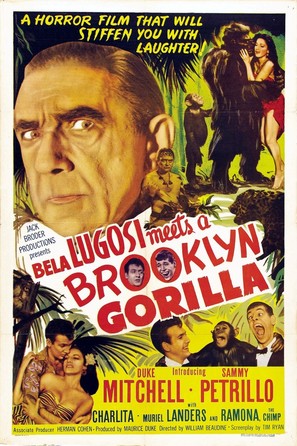 Bela Lugosi Meets a Brooklyn Gorilla - Movie Poster (thumbnail)