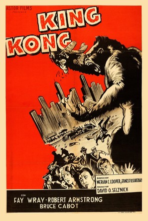 King Kong - Argentinian Re-release movie poster (thumbnail)