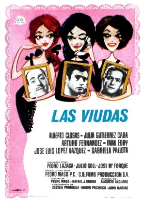 Las viudas - Spanish Movie Poster (thumbnail)