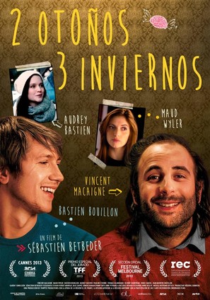 2 automnes 3 hivers - Spanish Movie Poster (thumbnail)