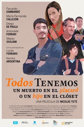 Todos tenemos un muerto en el placard o un hijo en el closet - Argentinian Movie Poster (thumbnail)