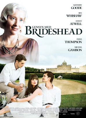 Brideshead Revisited - Danish Movie Poster (thumbnail)