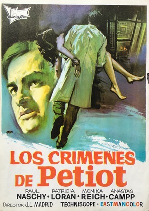 Los cr&iacute;menes de Petiot - Spanish Movie Poster (thumbnail)