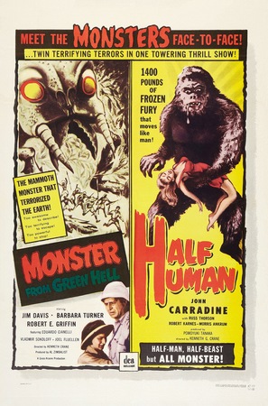 Half Human: The Story of the Abominable Snowman - Combo movie poster (thumbnail)