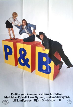 P &amp; B - Swedish Movie Poster (thumbnail)
