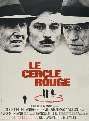Le cercle rouge - French Movie Poster (thumbnail)