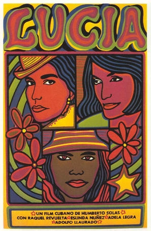 Luc&iacute;a - Cuban Movie Poster (thumbnail)