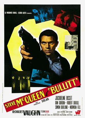 Bullitt - Italian Movie Poster (thumbnail)