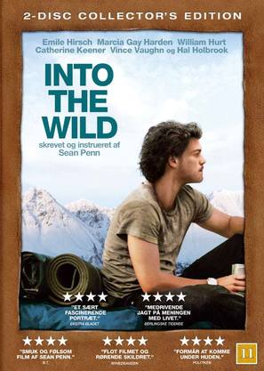 Into the Wild - Danish DVD movie cover (thumbnail)