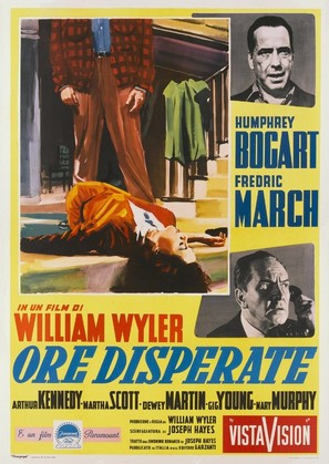 The Desperate Hours - Italian Movie Poster (thumbnail)