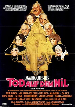 Death on the Nile - German Movie Poster (thumbnail)