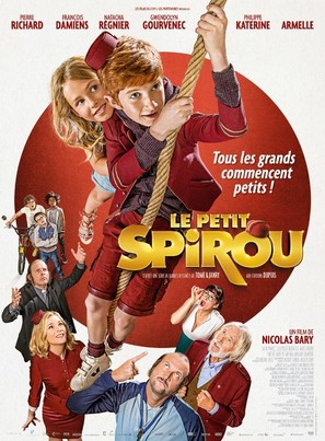 Le petit Spirou - French Movie Poster (thumbnail)