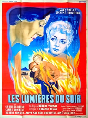 Les lumi&egrave;res du soir - French Movie Poster (thumbnail)
