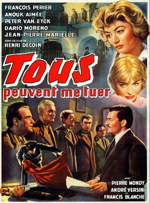 Tous peuvent me tuer - French Movie Poster (thumbnail)