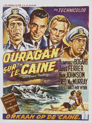 The Caine Mutiny - Belgian Movie Poster (thumbnail)