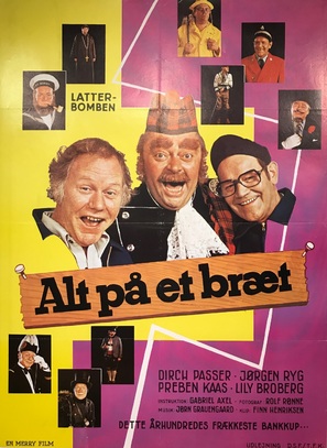 Alt p&aring; et br&aelig;t - Danish Movie Poster (thumbnail)