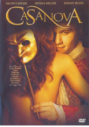 Casanova - Brazilian DVD movie cover (thumbnail)