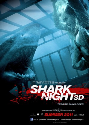 Shark Night 3D - Movie Poster (thumbnail)