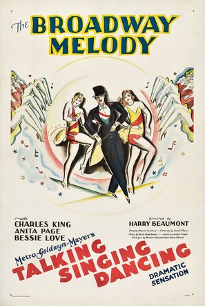 The Broadway Melody - Theatrical movie poster (thumbnail)