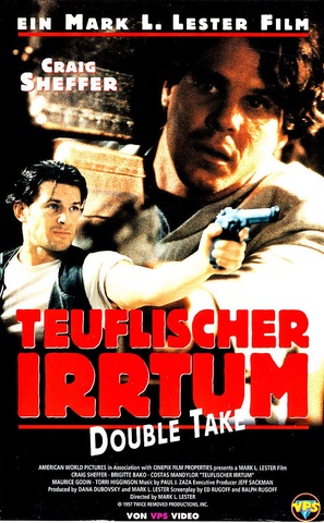 Double Take - German VHS movie cover (thumbnail)