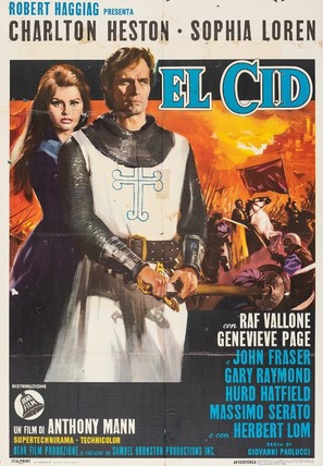 El Cid - Italian Movie Poster (thumbnail)