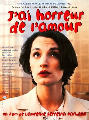 J&#039;ai horreur de l&#039;amour - French Movie Poster (thumbnail)