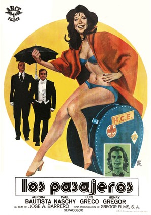 Los pasajeros - Spanish Movie Poster (thumbnail)