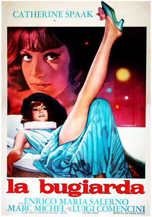 La bugiarda - Italian Movie Poster (thumbnail)