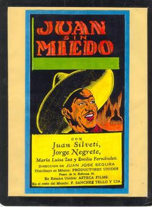 Juan sin miedo - Mexican Movie Poster (thumbnail)