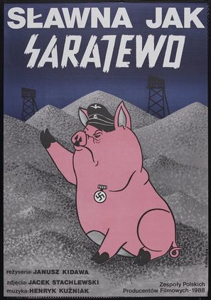 Slawna jak Sarajewo - Polish Movie Poster (thumbnail)