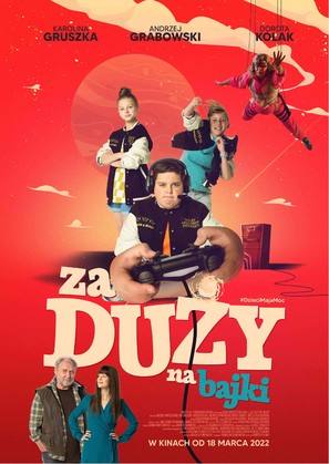 Za duzy na bajki - Polish Movie Poster (thumbnail)