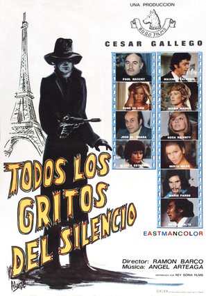 Todos los gritos del silencio - Spanish Movie Poster (thumbnail)