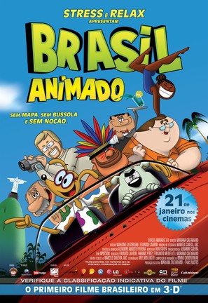Brasil Animado - Brazilian Movie Poster (thumbnail)