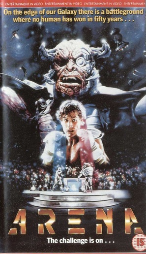 Arena - British VHS movie cover (thumbnail)