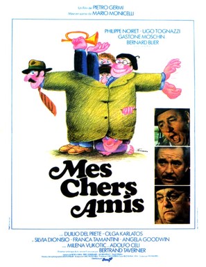 Amici miei - French Movie Poster (thumbnail)