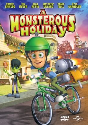 A Monsterous Holiday - Australian DVD movie cover (thumbnail)