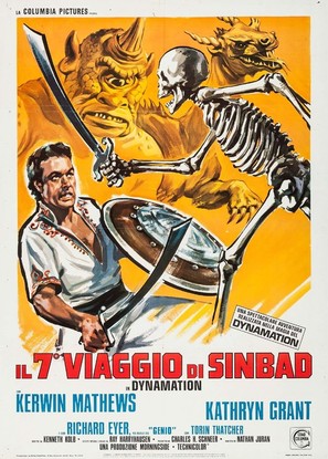 The 7th Voyage of Sinbad - Italian Movie Poster (thumbnail)