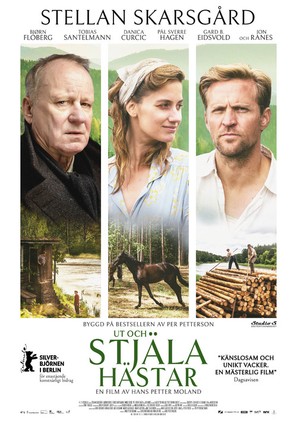Ut og stj&aelig;le hester - Swedish Movie Poster (thumbnail)