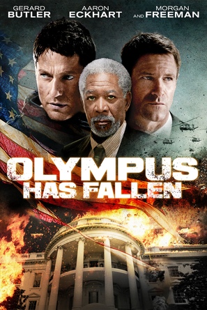 Olympus Has Fallen - DVD movie cover (thumbnail)