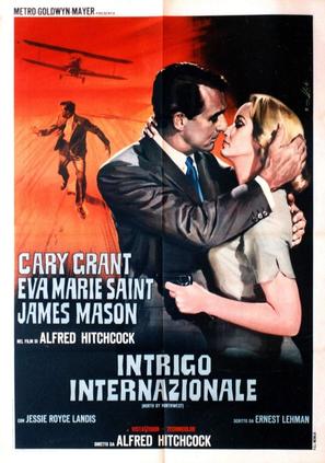 North by Northwest - Italian Movie Poster (thumbnail)