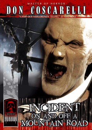 &quot;Masters of Horror&quot; Incident on and Off a Mountain Road - German DVD movie cover (thumbnail)
