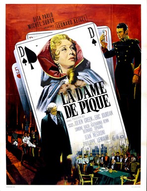 La dame de pique - French Movie Poster (thumbnail)