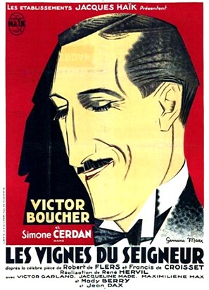 Les vignes du seigneur - French Movie Poster (thumbnail)
