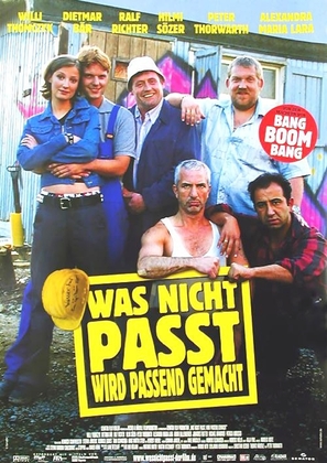 Was nicht passt, wird passend gemacht - German Movie Poster (thumbnail)