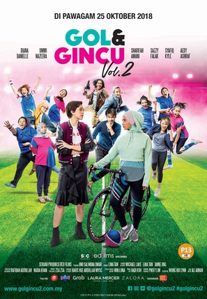Gol &amp; Gincu Vol. 2 - Malaysian Movie Poster (thumbnail)