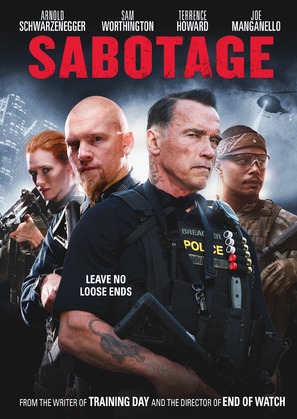 Sabotage - Canadian DVD movie cover (thumbnail)