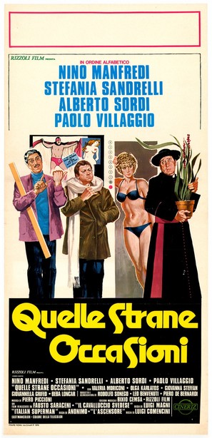 Quelle strane occasioni - Italian Movie Poster (thumbnail)