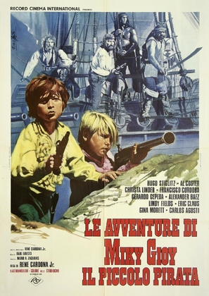 Un pirata de doce a&ntilde;os - Italian Movie Poster (thumbnail)